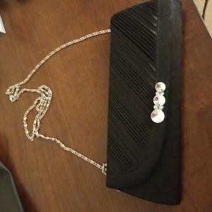 Bijoux Terner black evening bag